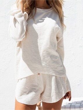 Sabo Skirt Cream Two Piece Romper